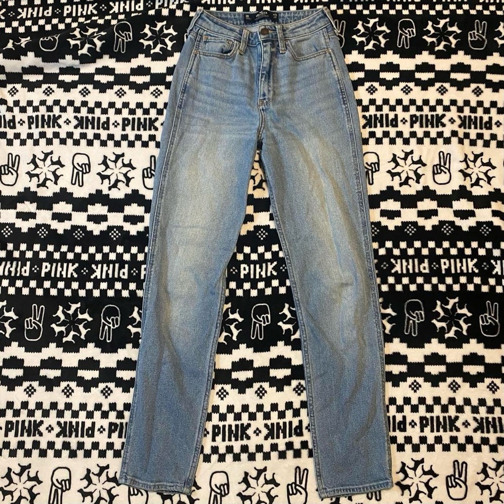 ultra high rise mom jeans
